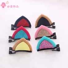 F-112 осень и зима шерстяные новые продукты Bien кошачьи уши аксессуары для волос детские заколки детские аксессуары для волос