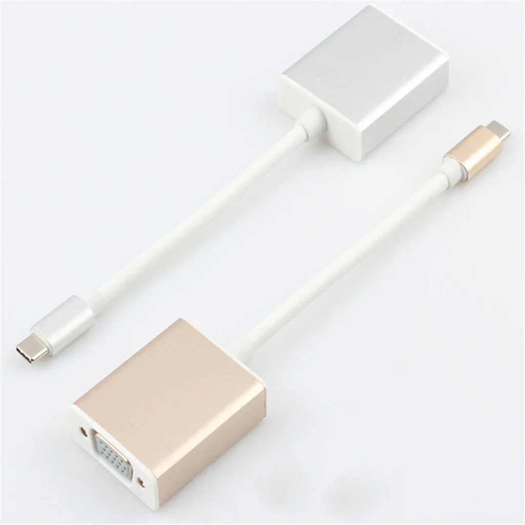 USB C к VGA адаптер USB 3,1 type C USB-C к VGA адаптер с алюминиевым корпусом# BO