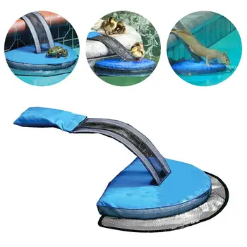 

3pcs/set Swimming Pool Animal Escape Net Inflatable Safe Saving Escape Ramps Animal Rescue Escape Ramp For Small Turtle Chipmunk