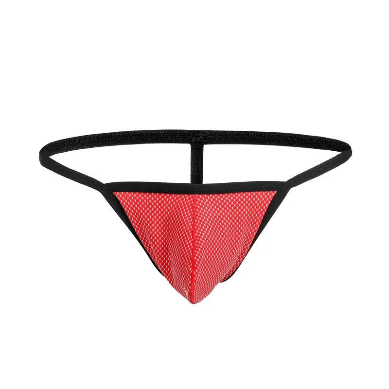 

Men Jockstrap Lingerie Thong Mesh Underwear G String Men Sexy Comfortable Tangas hombre T-back Panties Bikini Erotic Underpants