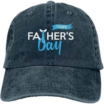 

Unisex Vintage Adjustable Casquette Personalized Happy Father's Day Funny Casual Fashion Hat, Navy