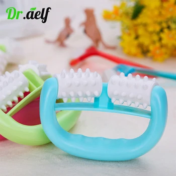 

D Type Skincare Slimming Face Massager Anti Cellulite Massage Roller Leg Abdomen Neck Buttocks Face Lift Massage Roller Tools