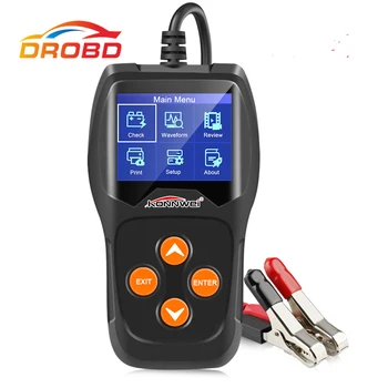 

KONNWEI KW600 12V Car Battery Tester 100 to 2000CCA 12 Volt Battery tools for the car Quick Cranking Charging Diagnostic Tools