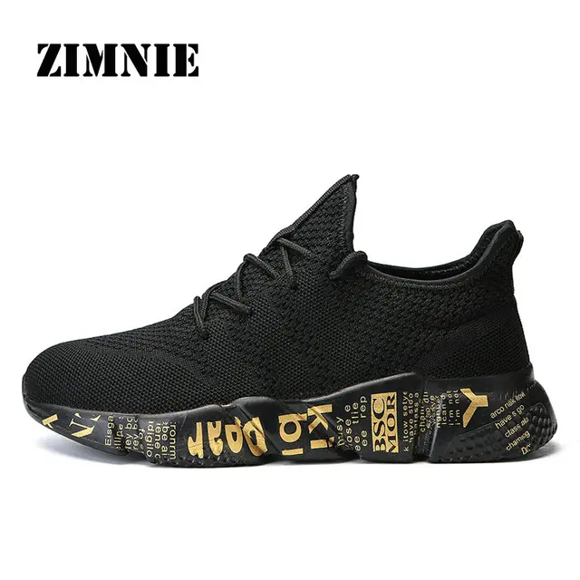 US $7.84 ZIMNIE Limited Edition Men Running Shoes High Quality Sport Gym Training Sneakers Breathable Antis