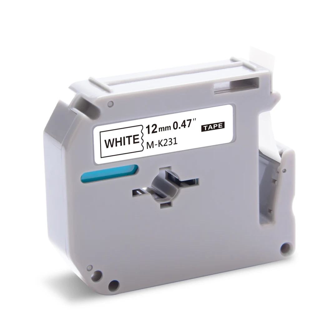 InkExpress этикетки для Brother MK 731 mk лента этикеток 12 мм MK731 принтера P touch Label Maker PT 70