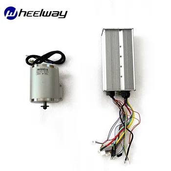 

72V 3000W Brushless Motor Kit for Bicicleta Electrica Motorcycle Scooter Kart BLDC with 24 Mosfet 50A Controllers