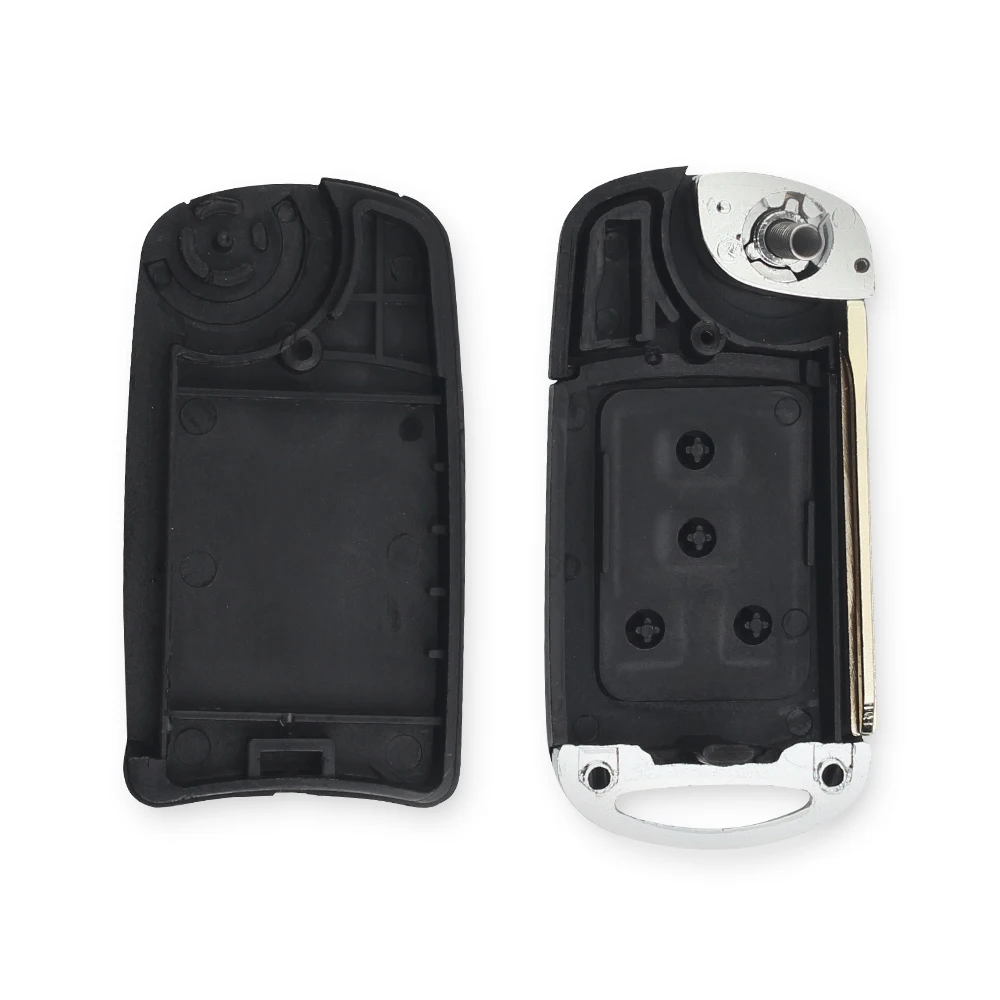 KEYYOU модифицированный дистанционный Автомобильный ключ 4 кнопки Складной флип-чехол для ключа дистанционного управления оболочка для TOYOTA eiz Corolla Camry RAV