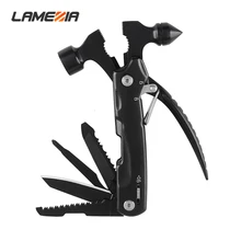 LAMEZIA Автомобильный многофункциональный молоток нож Открытый походный инструмент безопасность аварийный спасательный автоматический стеклоподъемник