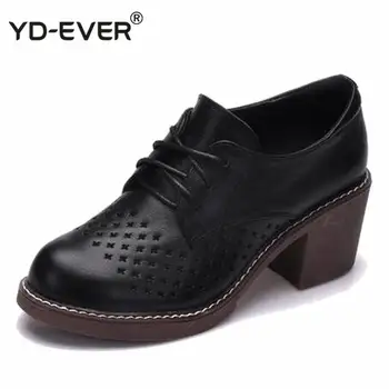 

Summer Style Hollow Out Sandals Soft Genuine Leather Women Shoes Lace Up High Heel Sweet Woman Pumps Retro Shoes