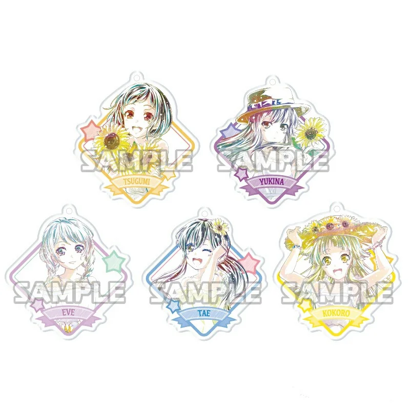 Потрясающая мечта! Аниме Подсолнух Minato Yukina Tsurumaki Kokoro Tae Hanazono Wakamiya Eve Hazawa Tsugumi