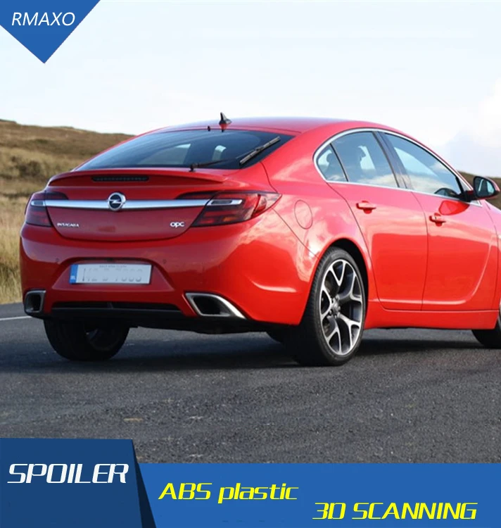 Спойлер для opel insignia 2014 2016 спойлер модели высококачественный материал ABS праймер