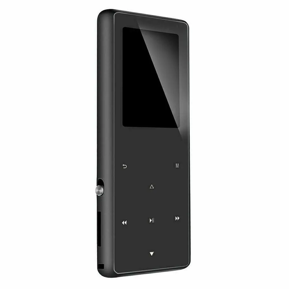 1,8 дюймов K1 сенсорный металлический внешний выпуск портативный MP3 музыкальный плеер с FM Hi-Fi без потерь Поддержка до 128 ГБ - Цвет: Черный
