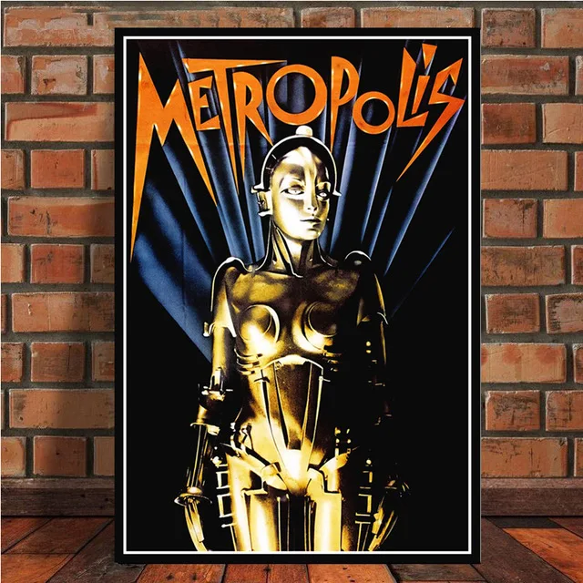 Плакат и печатная графика Metropolis Германия винтажная фильм Fritz Lang Ретро настенная художественная живопись картины для гостиной домашний декор - Цвет: 3