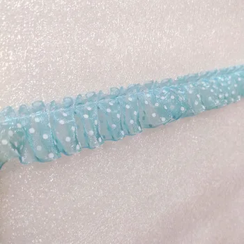 

1M Guipure Tulle Lace Trim 2.5cm Dot Laces Ribbon Dolls Dress Sewing Accessories Dot Print Lace Fabric Trimmings Clothing PE16