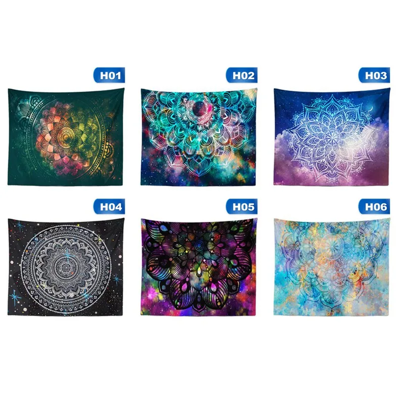 

Indian Mandala Tapestry Wall Hanging Beach Blanket Hippie Tapestry Home Decorative Bohemian Decorative Wall Mats