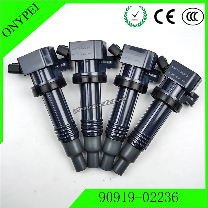 

4pcs /lots 90919-02236 New Ignition Coil 9091902236 For Toyota Altezza Gita SXE10 3SGE 90919 02236