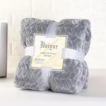 

Super Soft Flannel Fuzzy Elegant Cozy With Fluffy Throw Blanket Bed Sofa Bedspread Velvet Soft Winter Bedding Sheet