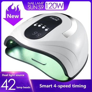 

SUN S9 UV Lamp LED Nail Lamp High Power 120W Nail Dryer Sun Light For Manicure Gel Nails Lamp Drying For Gel Varnish Nails