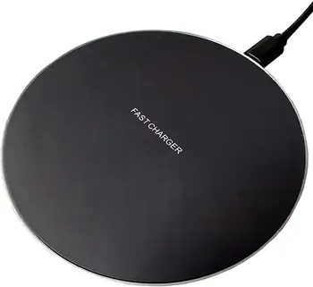 

QI Wireless Charger,10W Max Wireless Charging Pad Compatible with iPhone 11/11 Pro/11 Pro Max/XS MAX/XR/XS/X/8, S