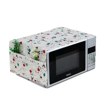 Couverture de micro-ondes pour la maison cuisine four couverture anti-poussière coton lin électrique four couverture de protection serviette accessoires de cuisine(China)