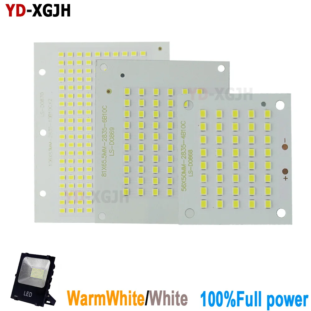 100% полномощный Светодиодный прожектор SMD2835 светодиодный светильник 10 Вт 20 30 50 100
