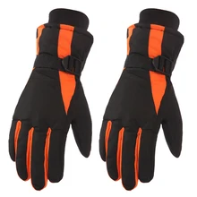 Men Protective Cycling Adjustable Outdoor Waterproof Anti Slip Sports Climbing Winter Skiing Gloves Riding Keep Warm Thickened