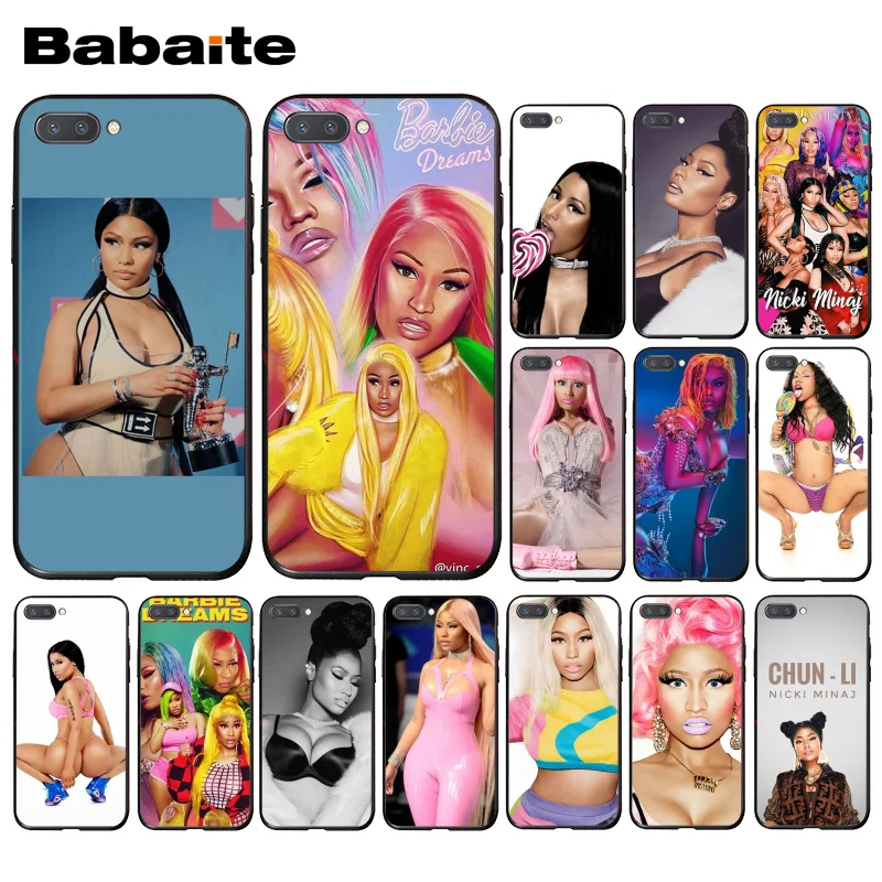 Babaite nicki minaj Phone Case for Huawei Honor 8X 9 10 20 Lite 7A 7C Honor10i 9X Pro play 8C | Мобильные телефоны и