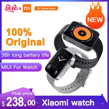 

2019 Xiaomi Smart Watch GPS NFC WIFI ESIM Bracelet Wristwatch Sport Bluetooth Fitness Heart Rate Monitor Tracker Xiaomi Watch