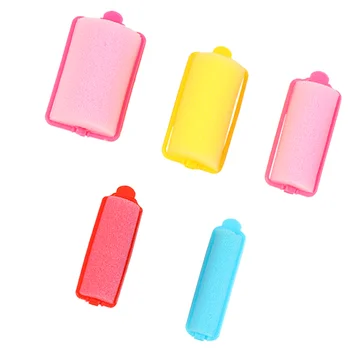 

1 Set Sponge Frame Hair Curler Sleeping Rolling Hair Device (Assorted Color)