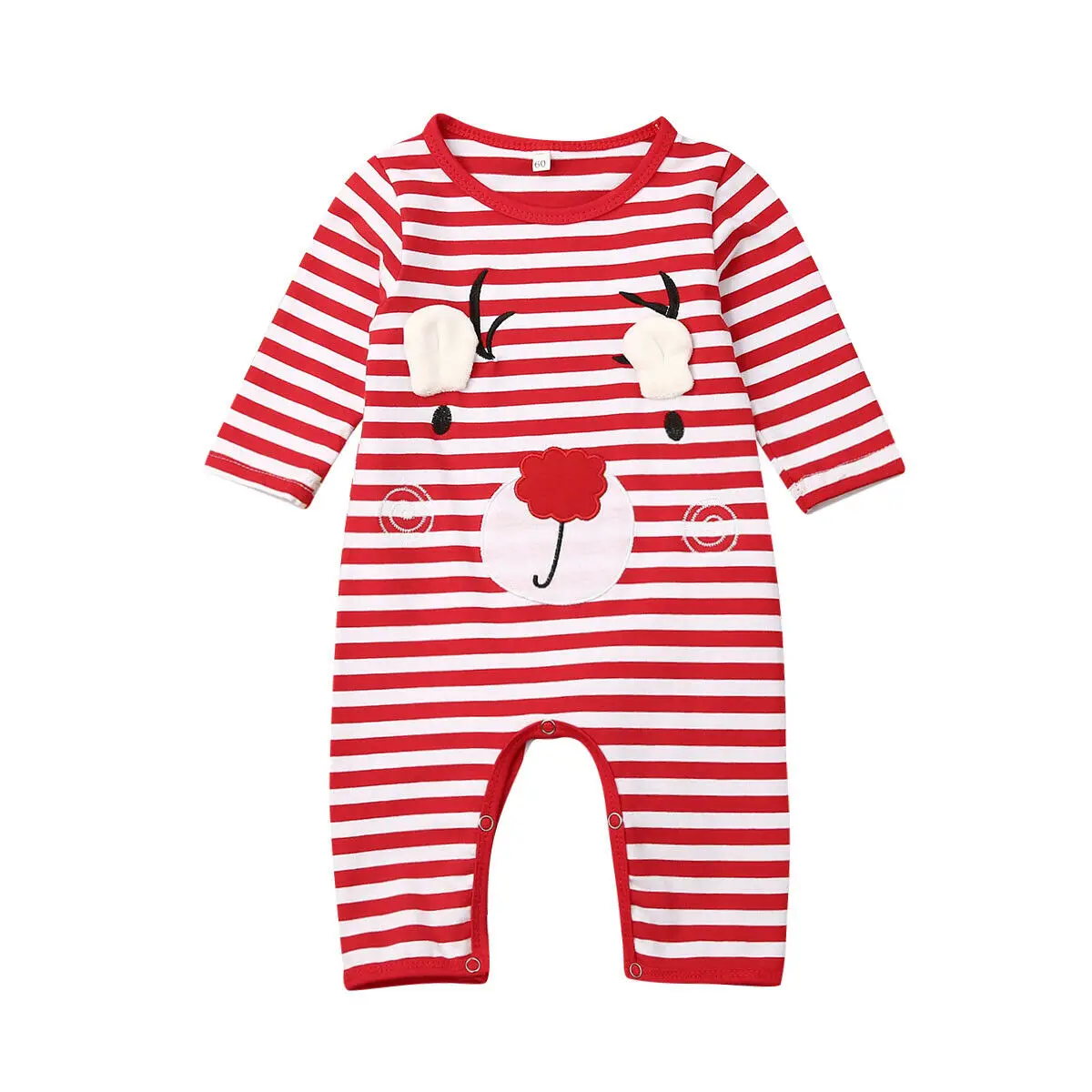 

New Christmas Baby Boy Girl Reindeer Clothes Romper Jumpsuit Outfits