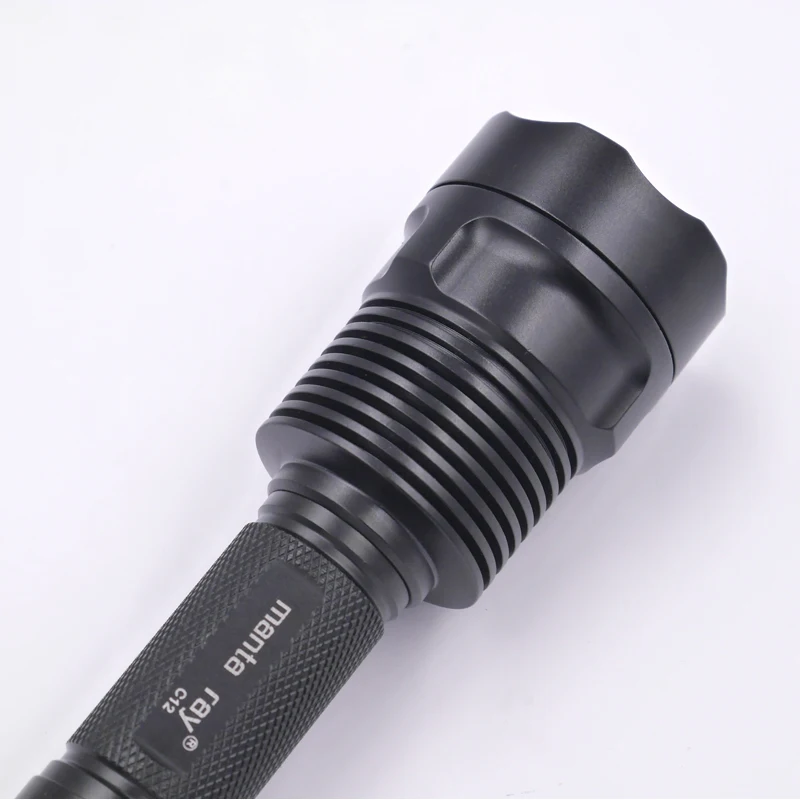 C12 Cree XHP50.2 led flashlight torch most powerful XHP50 hunting camping bike light use 18650 battery