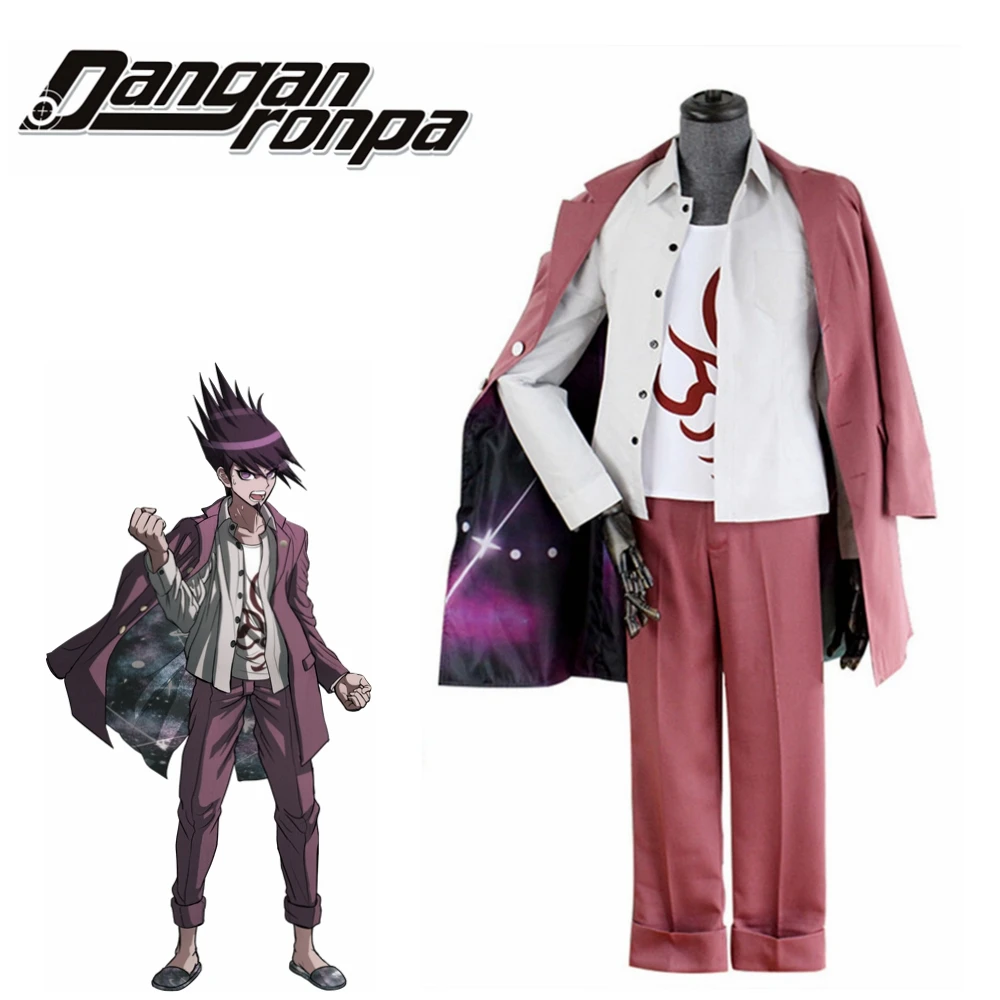 New Anime Danganronpa V3 Momota Kaito School Astronaut Uniform Cosplay costume Jacket+Shirt+Tshirt+Pants S-3XL Custom Sizes