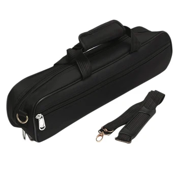 

Water-Resistant Flute Case Oxford Cloth Gig Bag Box for Western Concert Flute with Adjustable Shoulder Strap for Pocket Cotton