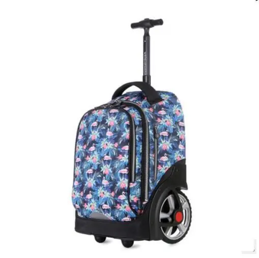 Mochila escolar con ruedas grandes para adolescentes, bolsa de viaje con  ruedas, para niños|Mochilas escolares| - AliExpress