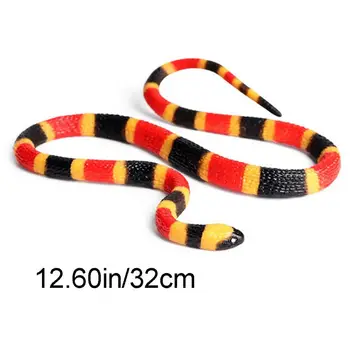 

Simulation Solid Static Animal Model Toy Realistic Snake Halloween Prank Prop XXFE