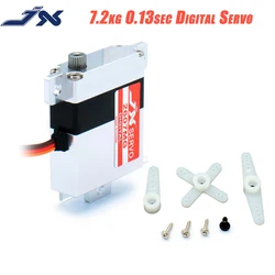 JX – boîtier numérique en Aluminium pour Drone RC, 7.2kg, 0,13sec, double roulement à billes 