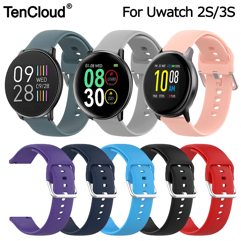 Сменный ремешок для Umidigi Uwatch 5 2S/3S силиконовый браслет Urun S аксессуары умных часов