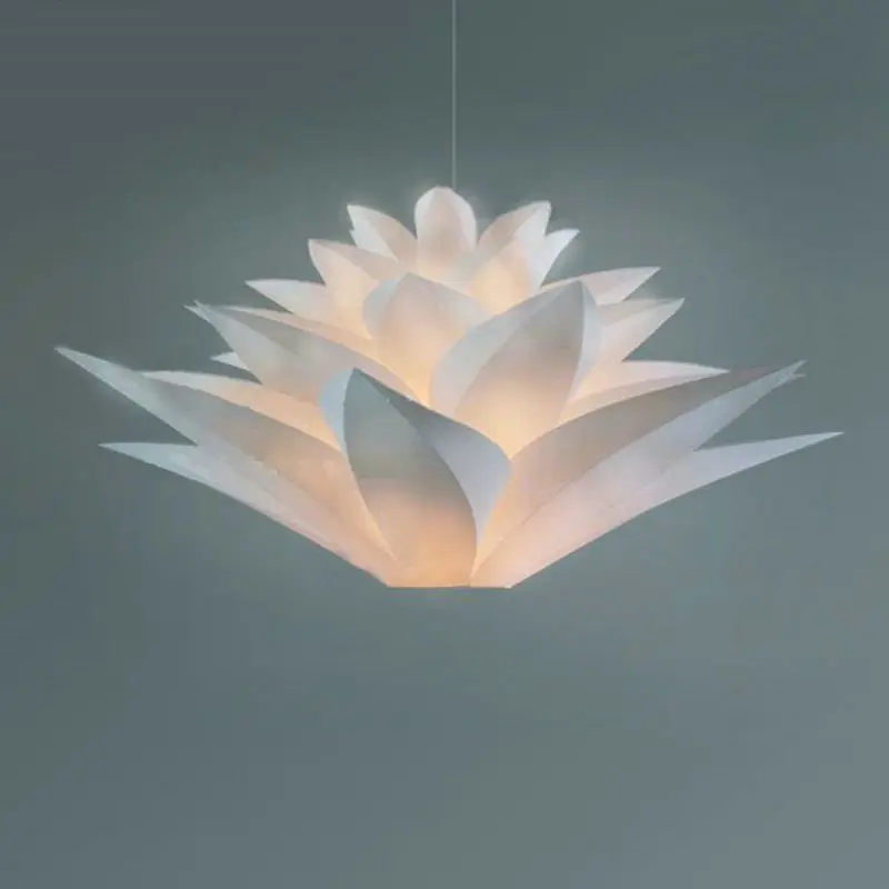 Nordic Modern Simple Lotus Led Lighting гостиная обеденная сельская креативная индивидуальная