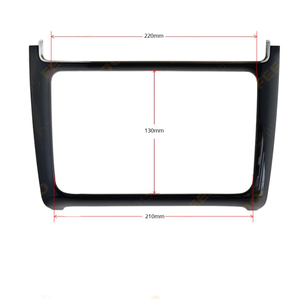 

Android Car DVD Frame for Volkswagen VW Polo 2014 2015 2016 2017 2 Din Auto Radio Stereo Fascias Player Panel Dashboard