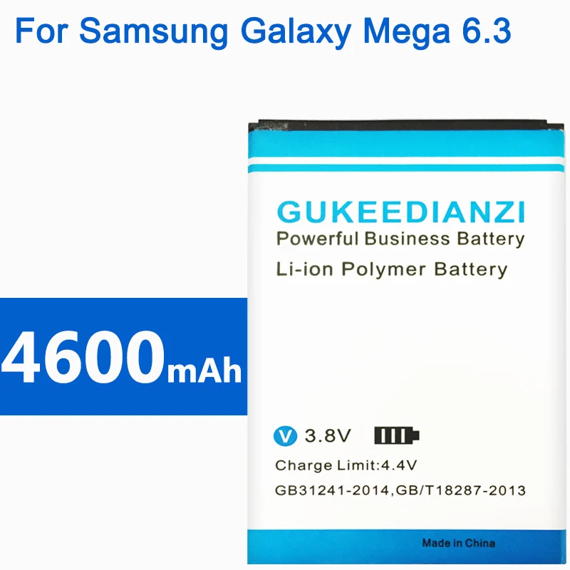 Мобильный телефон B700BC/B700BU аккумулятор большой емкости 4600 мАч для Samsung Galaxy Mega 6 3 Гт