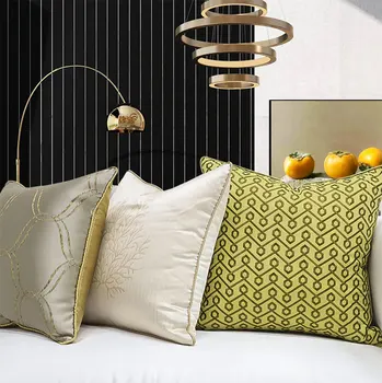 

Coffee grey orange blue trending decorative throw pillow/almofadas case 45 50,design geometric cushion cover home decorating