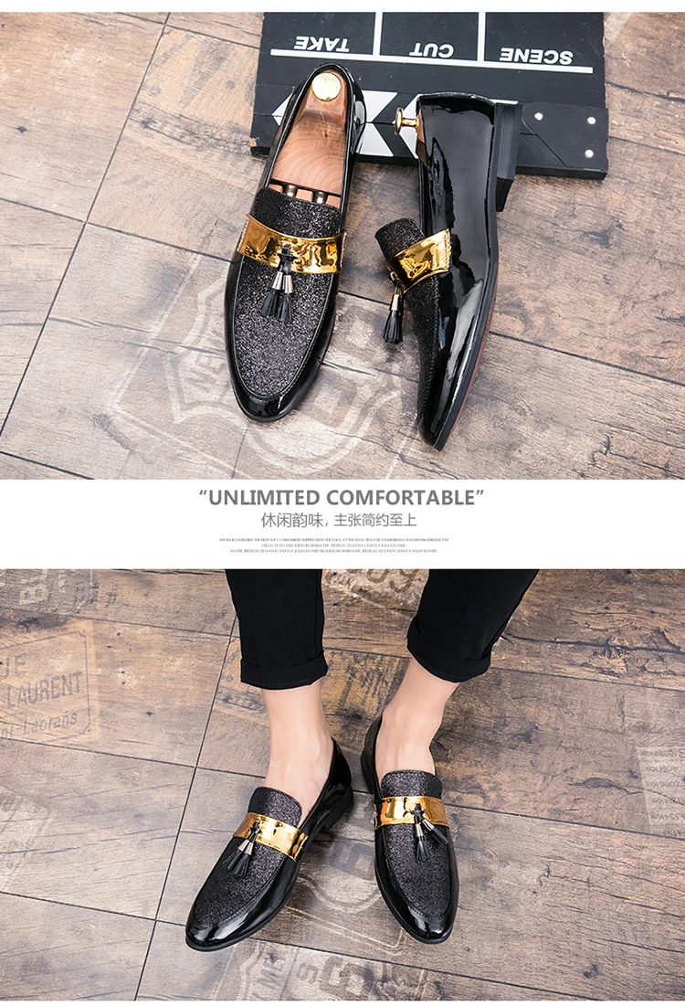 New Men Casual Shoes Breathable Comfortable Brand Luxury Men Shoes Leather Flats Lightweight Men Oxfords Formal Shoes Sneakers