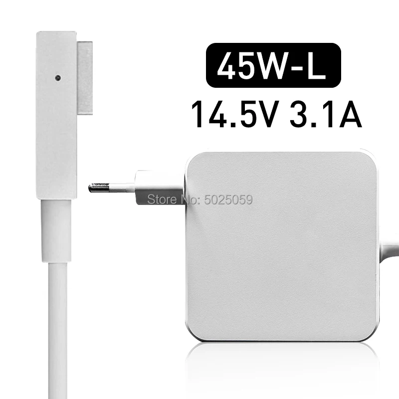 

Mryc 45W 14.5V 3.1A Magnetic*1 Laptop Power Adapter Charger For Apple MacbooK Air 11"13" A1244 A1374 A1304 A1369 A1370