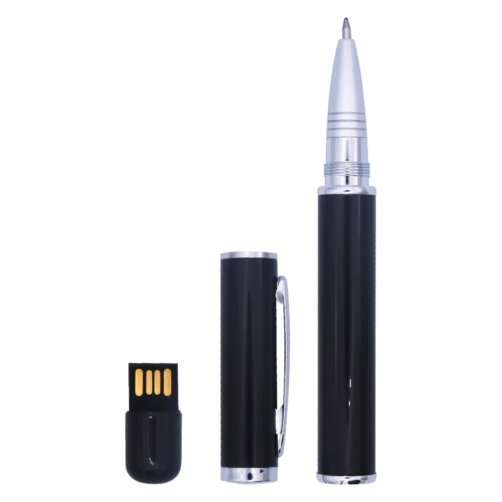 Cle usb флеш накопитель черный и белый классический металлический 4 ГБ 16 8 32 Гб 64