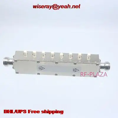 

DHL/EMS 5pcs 1pc Attenuator 8-Key-Press N 0~90dB Step 1dB 10W Adjustable Variable DC-2.5GHz-attenuator-A6