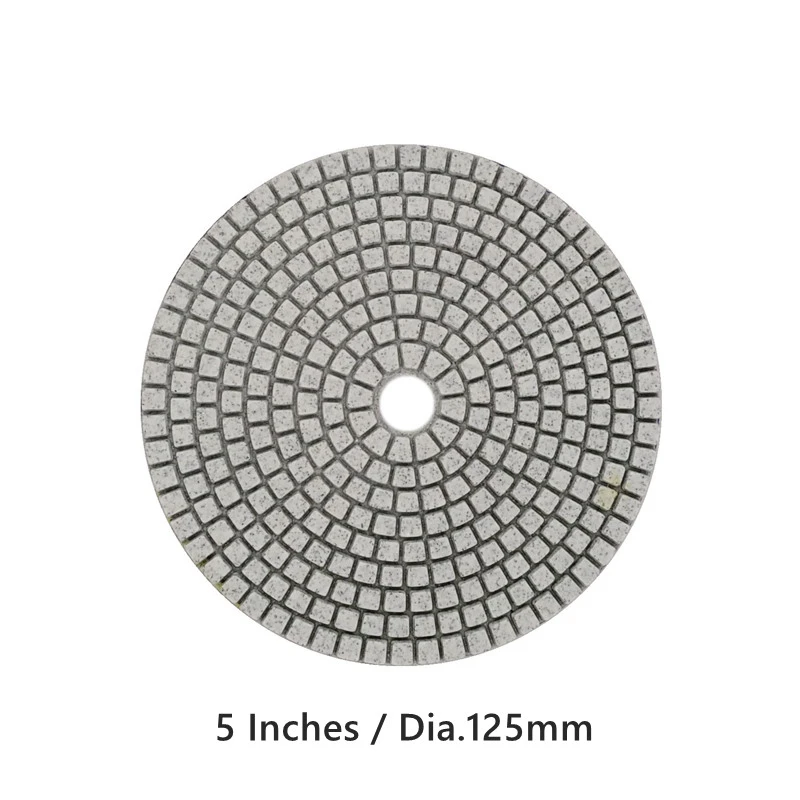 FINGLEE мокрый полимм ровки алмазов 125 мм/5 дюймов для Гранит бетона мрамор абразивно-Полирующий материал