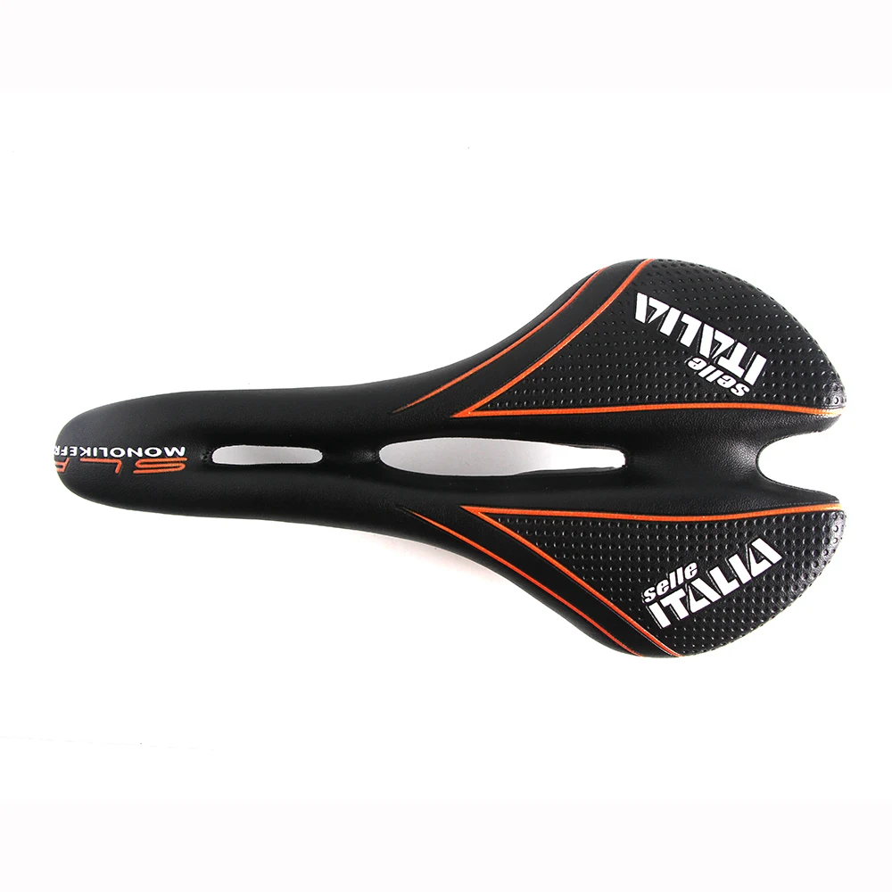 Selle Vélo Enlee 3D Imprimée - Confortable Et Respirante, Noir, Pour Ville/VTT/route