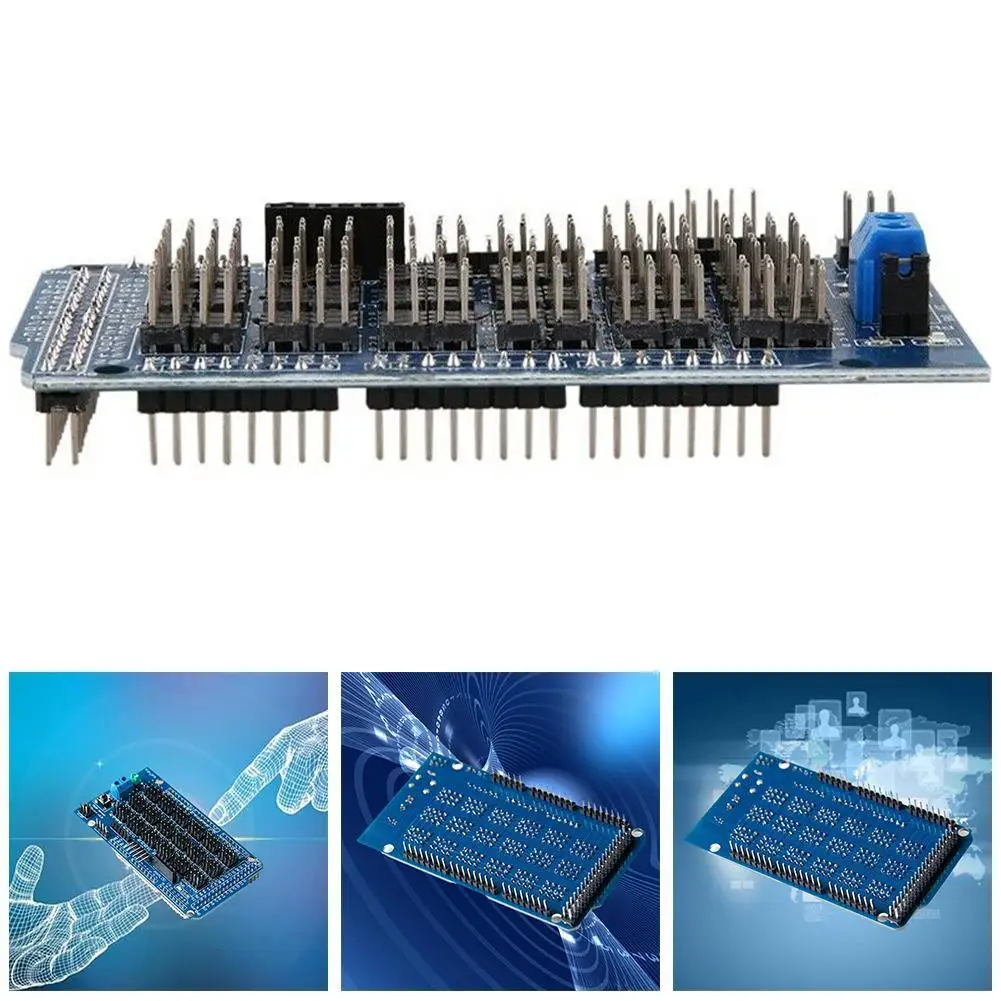 For MEGA Sensor V1.0 V2.0 Dedicated Expansion DIY Bluetooth IIC 2560 Board Robot SD Parts Sup O6H4 | Компьютеры и офис