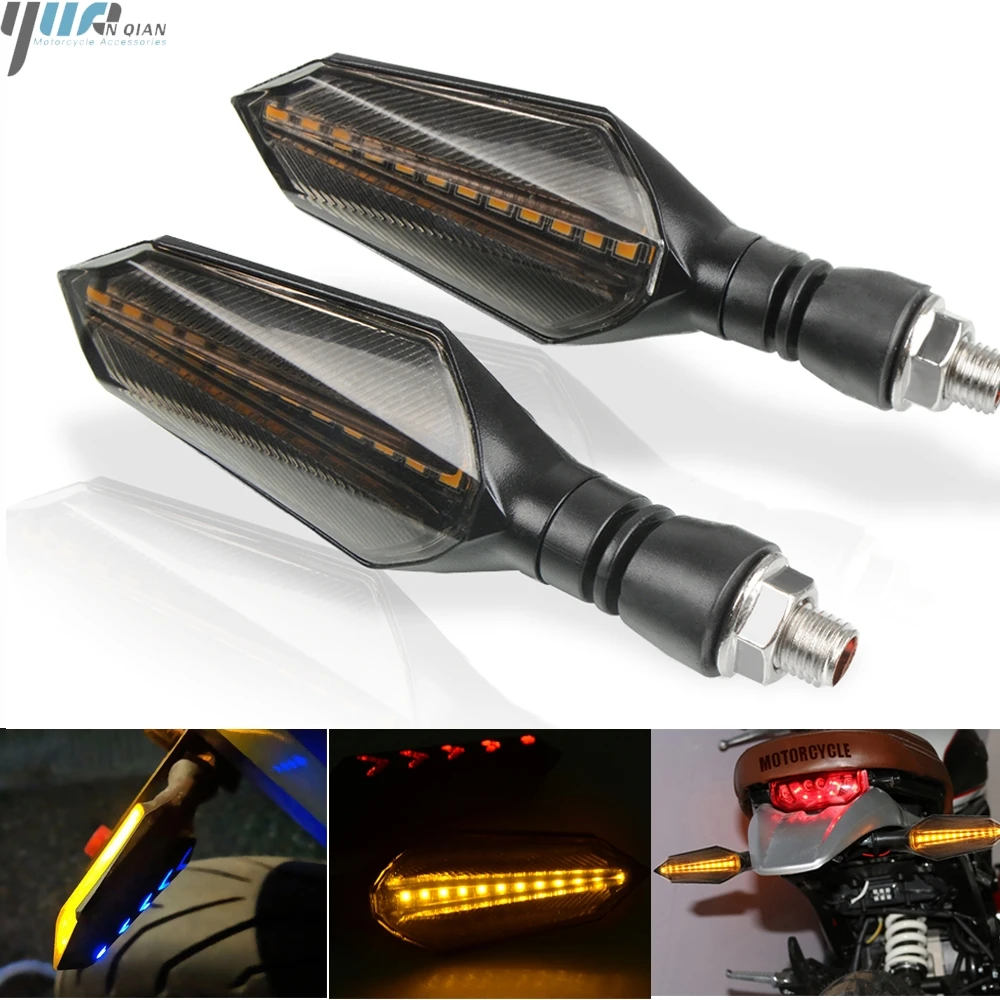 Мотоциклетные светодиодные сигнальные лампы для Yamaha YZF R1 R1M R1S R3 R6 R15 R25 XT660 X R Z XJ6 N