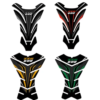 

3D Motorcycle Sticker Decal Gas Oil Fuel Tank Pad Protector Case For Kawasaki ZZR600 ZZR-600